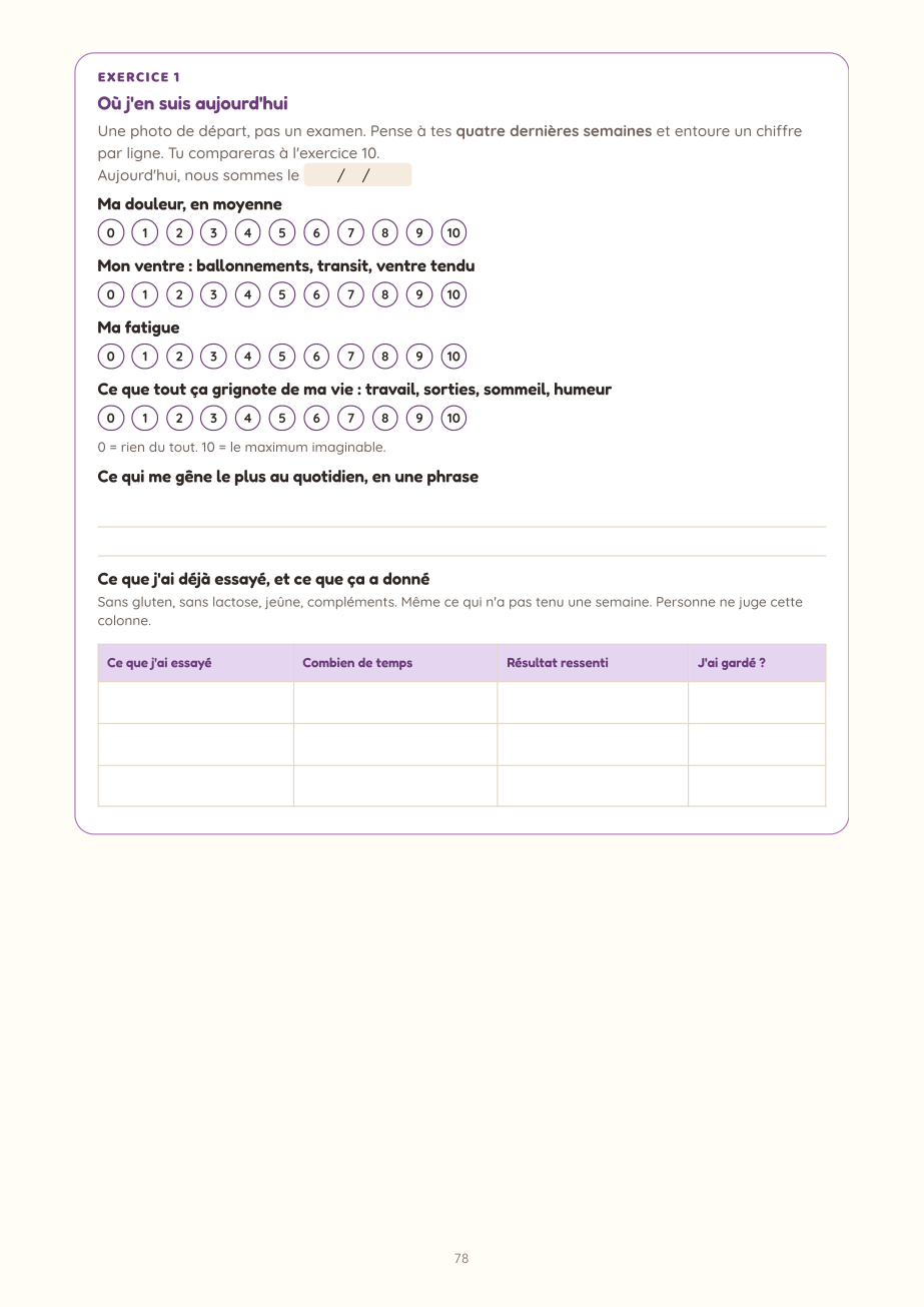 Page du livre : un exercice du carnet, avec des échelles à entourer.